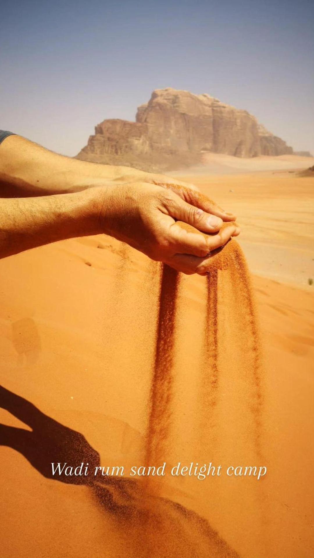 Wadi Rum Sand Delight Camp Hotel Exterior photo